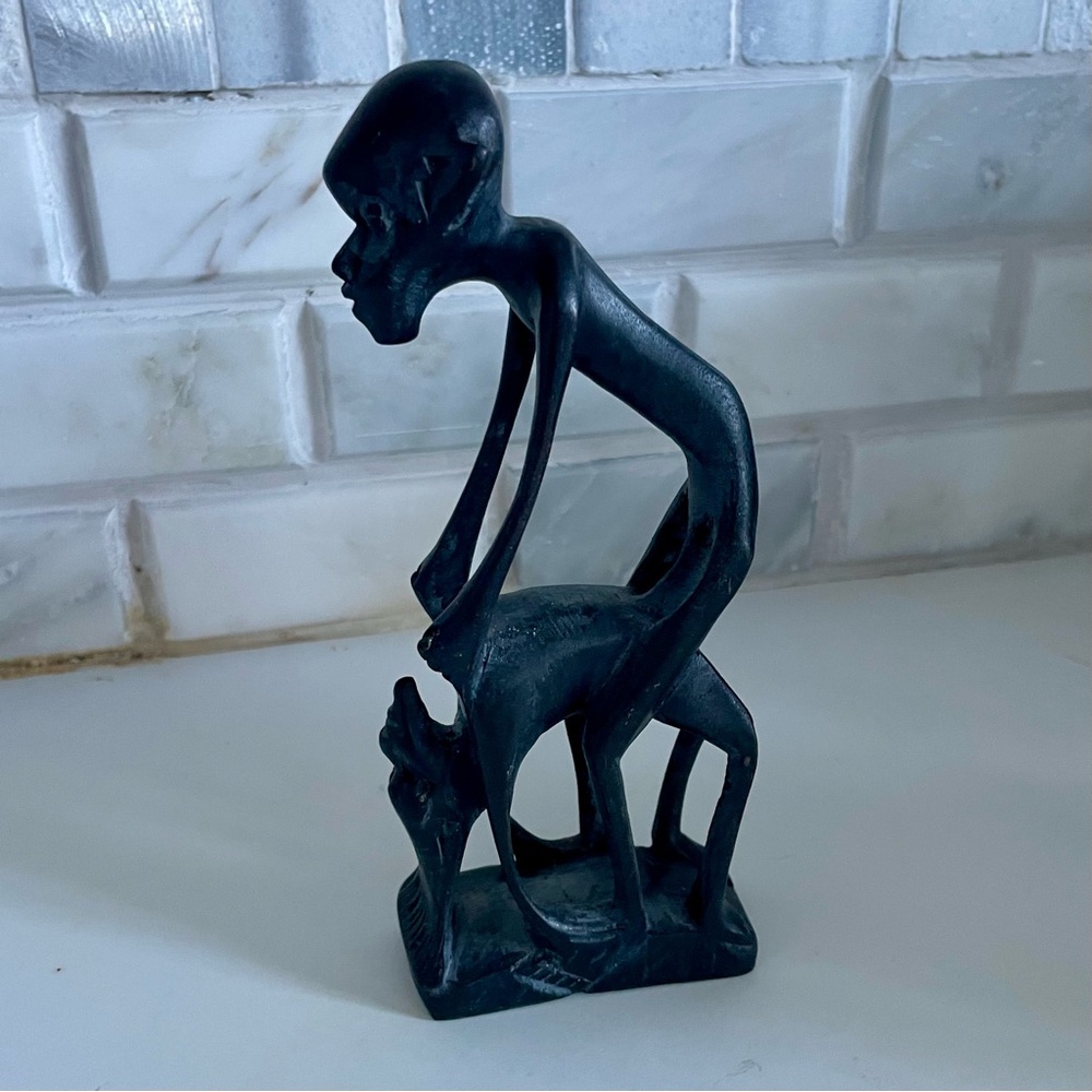 Wooden Lovers Figurine